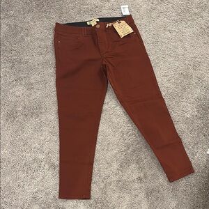 Democracy Brown Skinny Jeans with Slim Fit